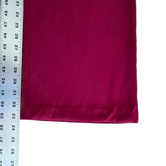 PIETRO BRUNELLI Freddie Wide Leg Maternity Trouser Pants Wine Red Size Medium - Picture 8 of 16